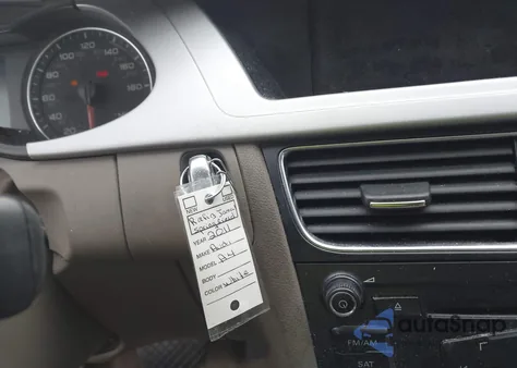 2011 Audi A4 2.0T Premium z USA, uszkodzony, nr VIN WAUBFAFL3BN004187